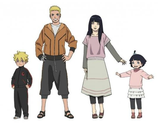 Spoiler- Os possíveis filhos de Naruto e Hinata ♥